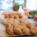 今年の夏も、「塩パン」と「白パン」レッスン開催しました。