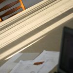 窓からの日差し