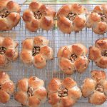 やっぱり人気の「くるみパン」。ランチメニューの「アサリと春キャベツスープ」