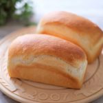「米粉湯種食パン」米粉のやわらか食感・湯種のもちもち食感・焼くとさくさく食感