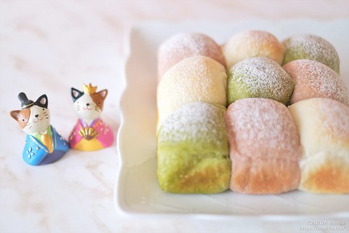 春色のパン。ひなまつりの「ちぎりパン」酒種酵母の罠にはまる